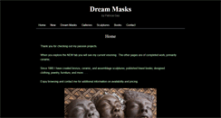 Desktop Screenshot of dream-masks.com