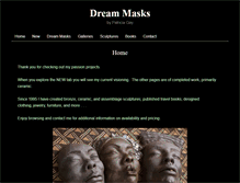Tablet Screenshot of dream-masks.com